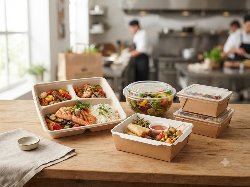 Cách lựa chọn bao bì giúp giữ chất lượng món ăn khi giao tiệc