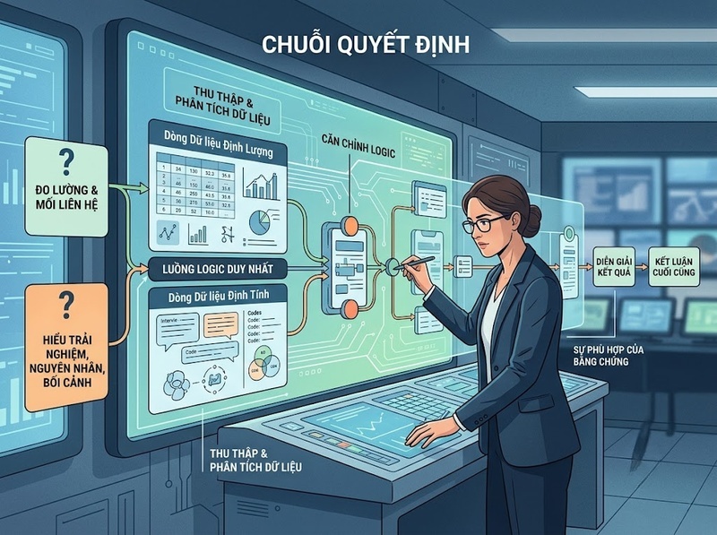 Hiểu cách tiếp cận phương pháp luận và cách định hướng thiết kế nghiên cứu