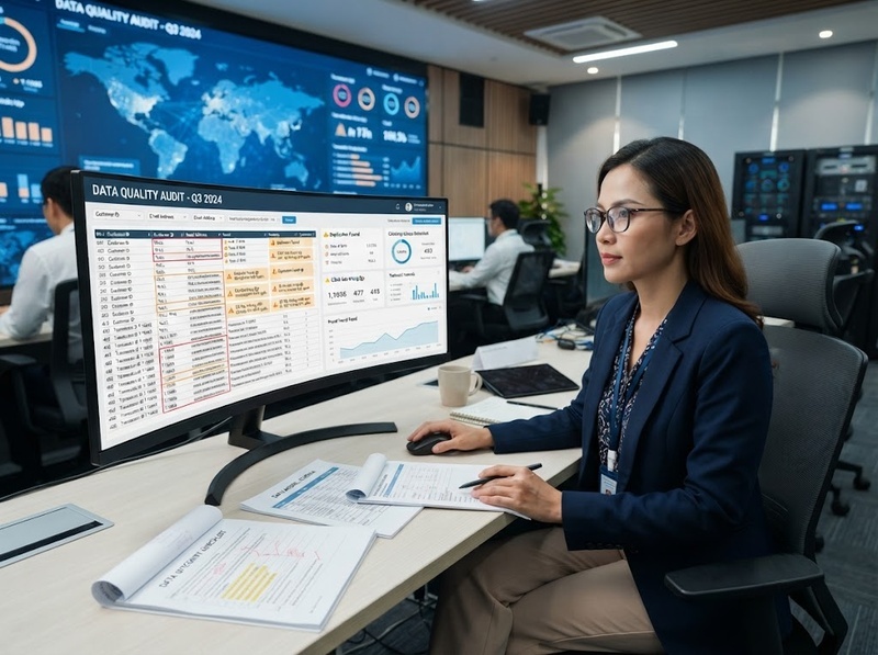 Chuẩn bị dữ liệu cho phân tích cần kiểm tra và chuyển đổi những gì?