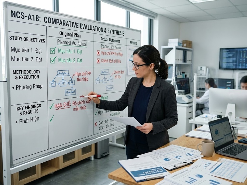 Đánh giá mức độ phù hợp kết quả nghiên cứu với mục tiêu ban đầu