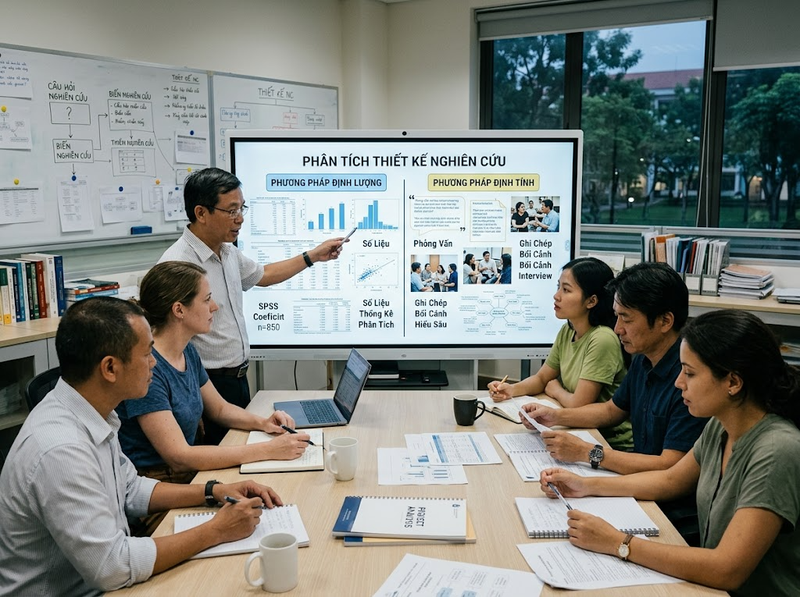Giới hạn phương pháp luận nghiên cứu nào ảnh hưởng đến khả năng trả lời câu hỏi?