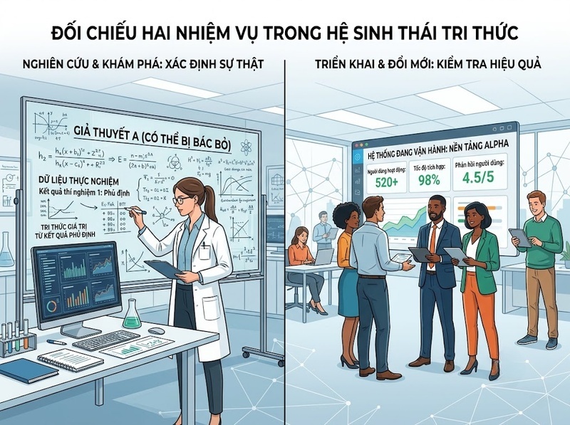 Nghiên cứu khoa học và đổi mới khác nhau nhưng liên hệ thế nào?