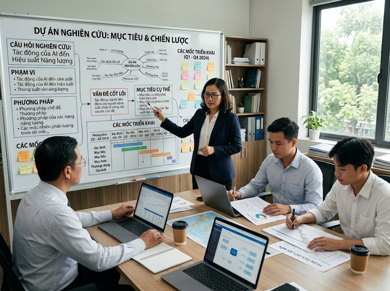 Nguyên tắc quản trị nghiên cứu giúp hệ thống vận hành hiệu quả