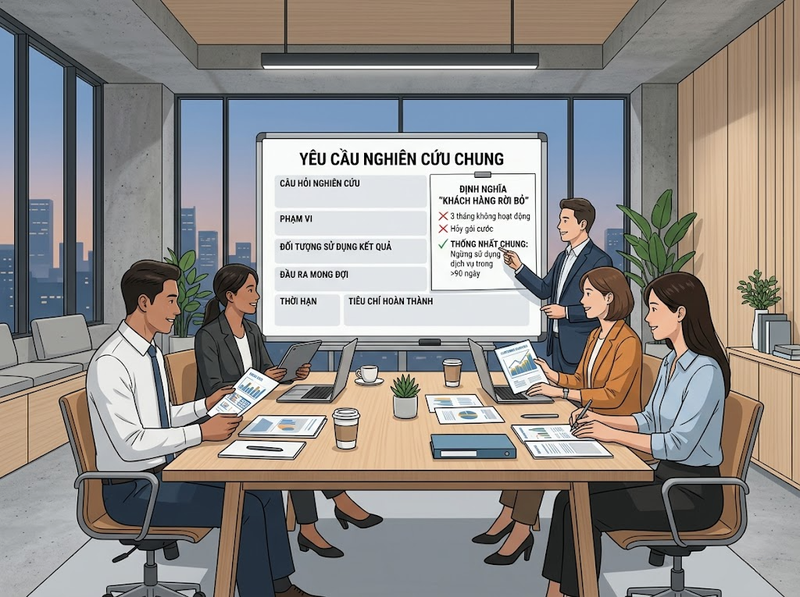 Phối hợp hoạt động nghiên cứu giữa các bộ phận hiệu quả