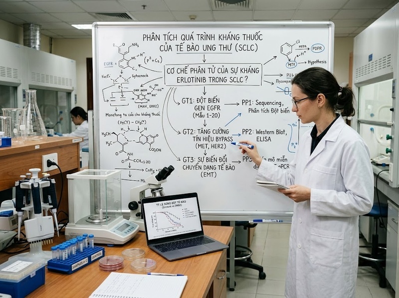 Thành phần nghiên cứu khoa học liên kết từ vấn đề đến bằng chứng thế nào?