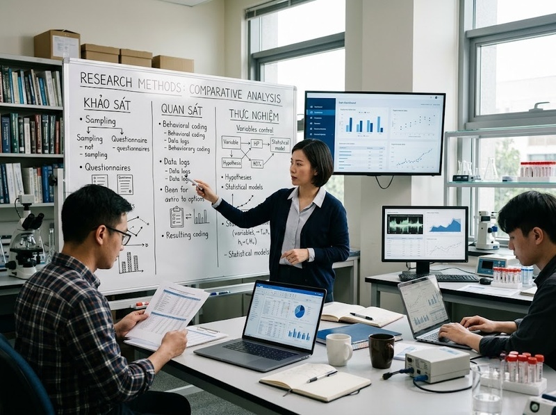 Hiểu thiết kế nghiên cứu và cách tổ chức bằng chứng để trả lời câu hỏi