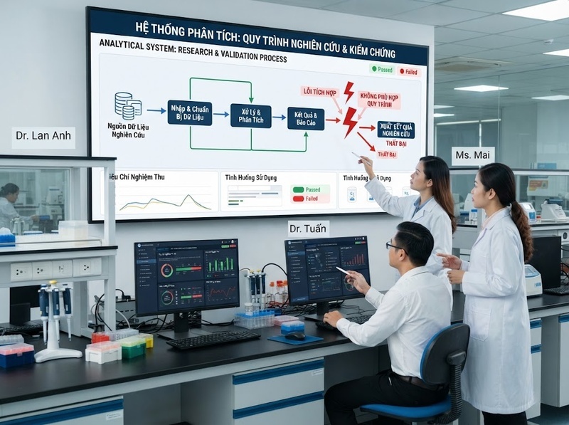 Hệ thống phân tích nghiên cứu nên được lựa chọn dựa trên những tiêu chí nào?