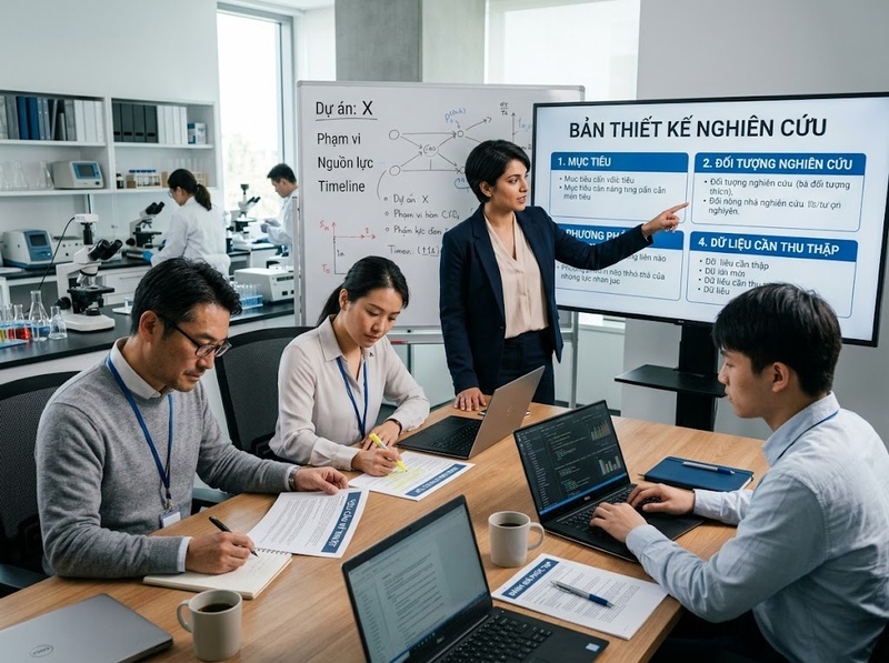 Xác định nguồn lực nghiên cứu dựa trên phạm vi và yêu cầu