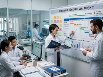 Cách đánh giá tiến độ nghiên cứu so với kế hoạch